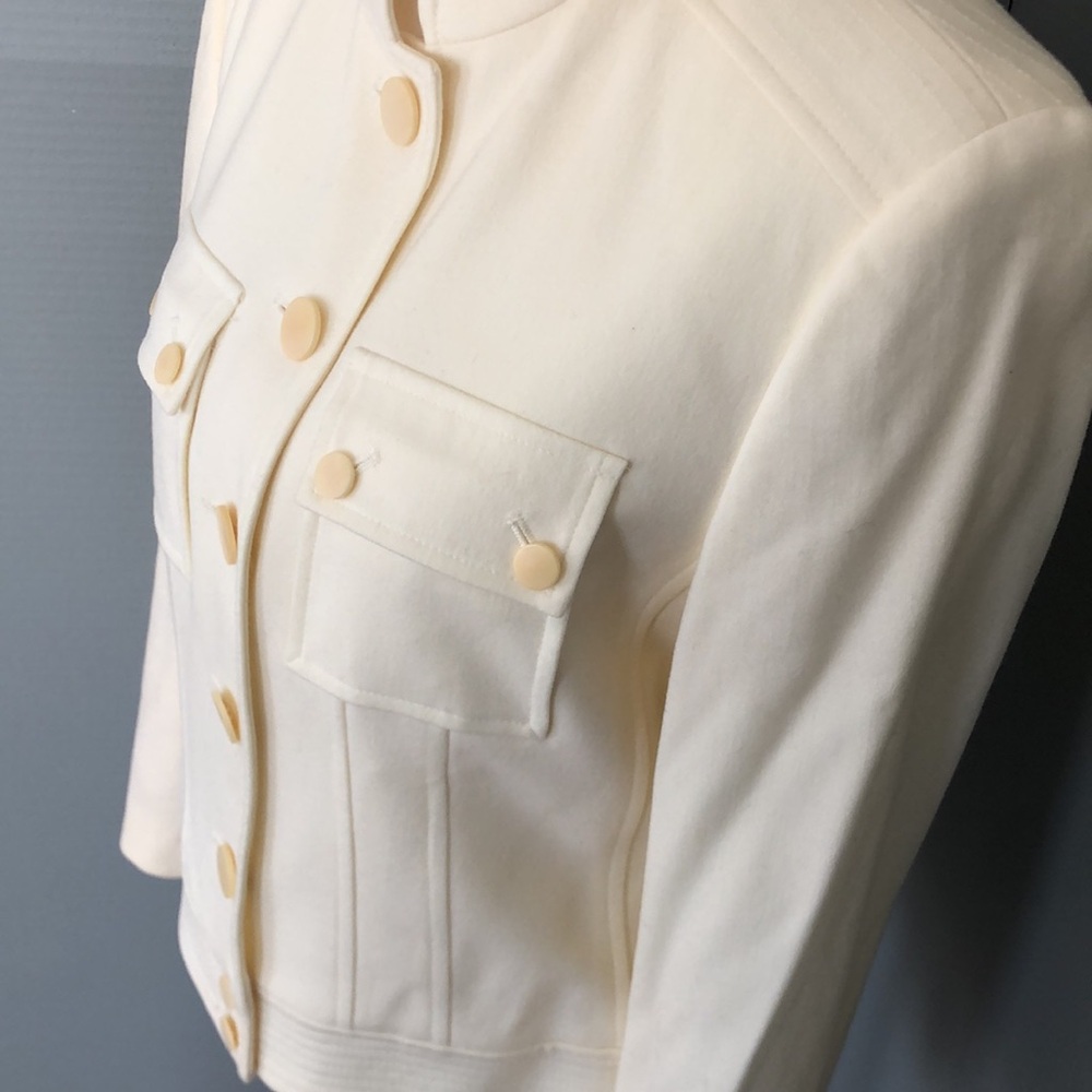 Talbots Ivory Wool Jacket - Picture 3 of 10